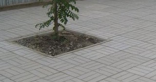 Качественная тротуарная плитка серого цвета в Прохладном в октябре