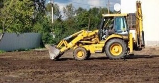 Выравнивание рельефа в Прохладном в октябре